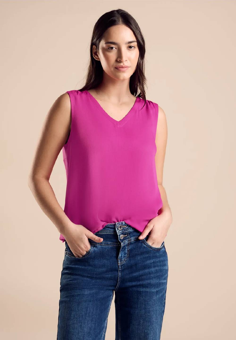 Street One Materialmix Top