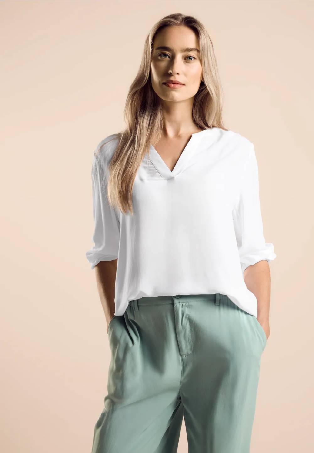 Street One Materialmix-Tunika