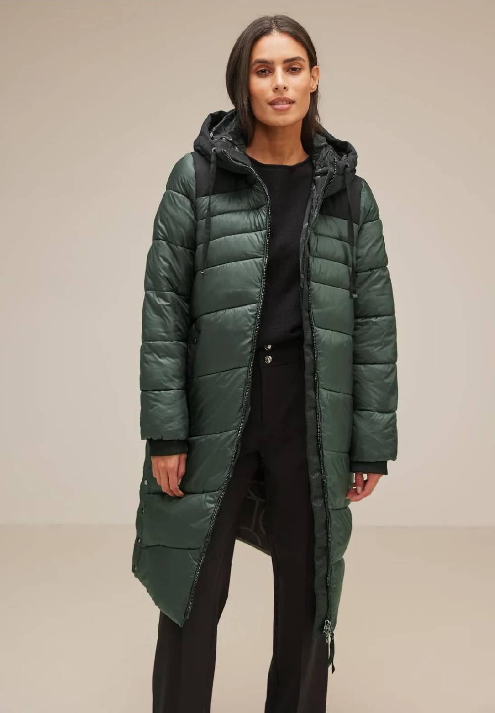 Street One Materialmix Wintermantel