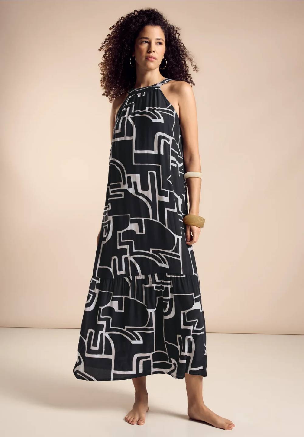 Street One Maxikleid mit Print