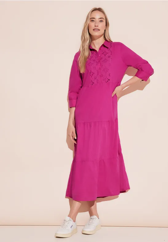 Street One Maxikleid Mit Stickerei