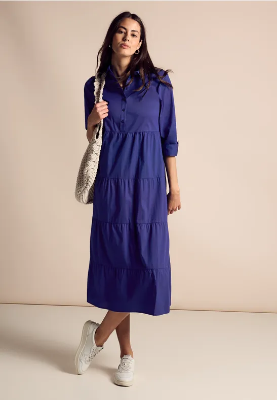 Street One Maxikleid Mit Volants