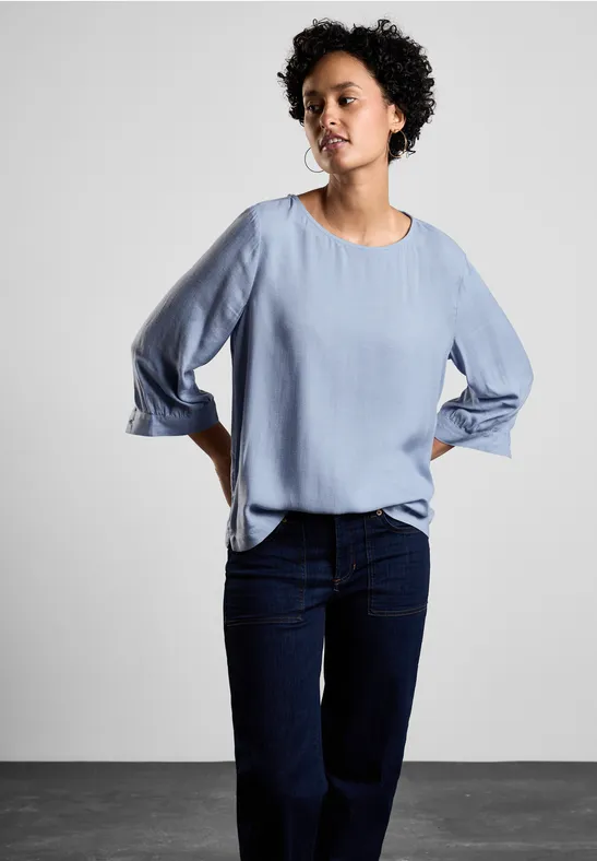 Street One Melange-Bluse