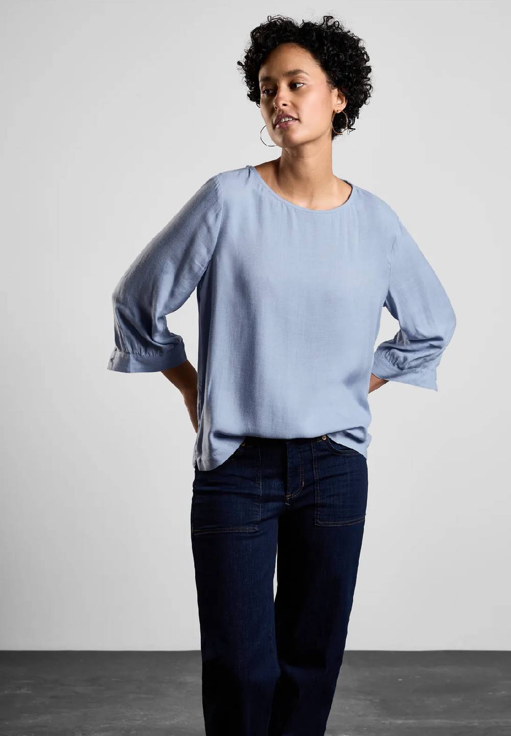 Street One Melange-Bluse