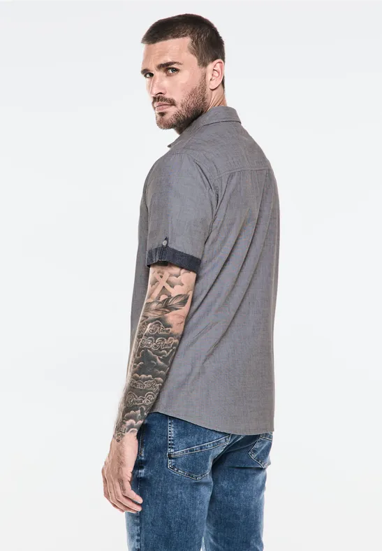 Street One Melange Hemd Aus Baumwolle