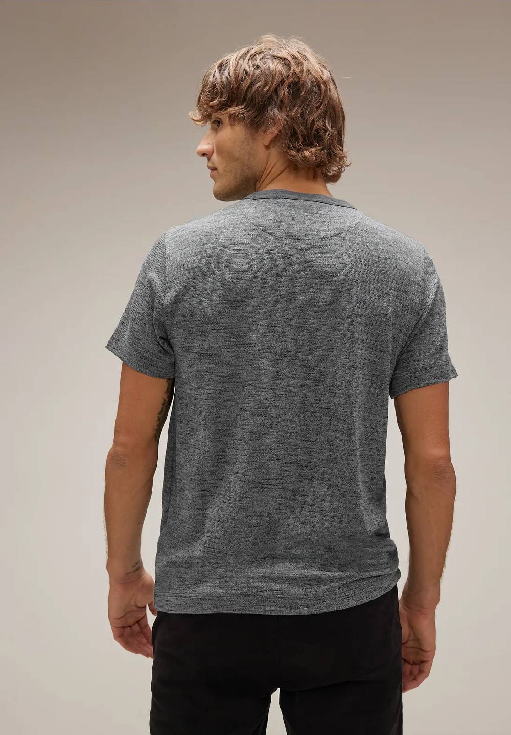 Street One Melange Strick T-Shirt