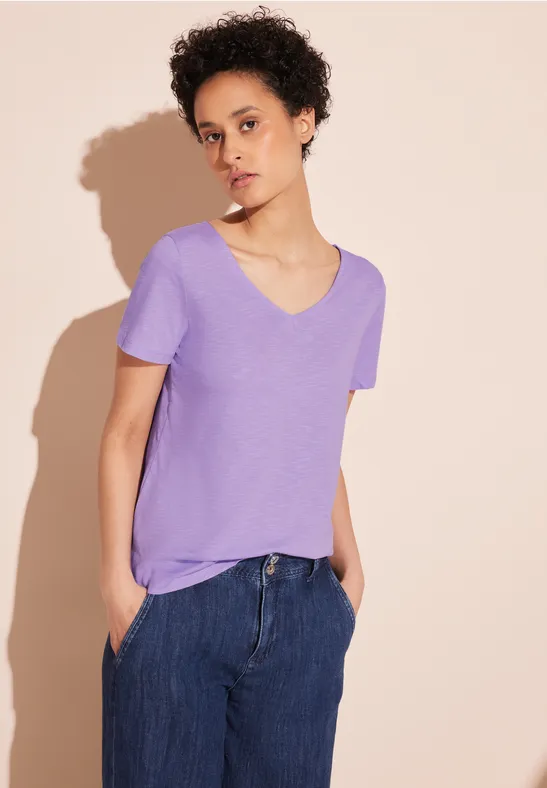 Street One Melange T-Shirt - Style GERDA