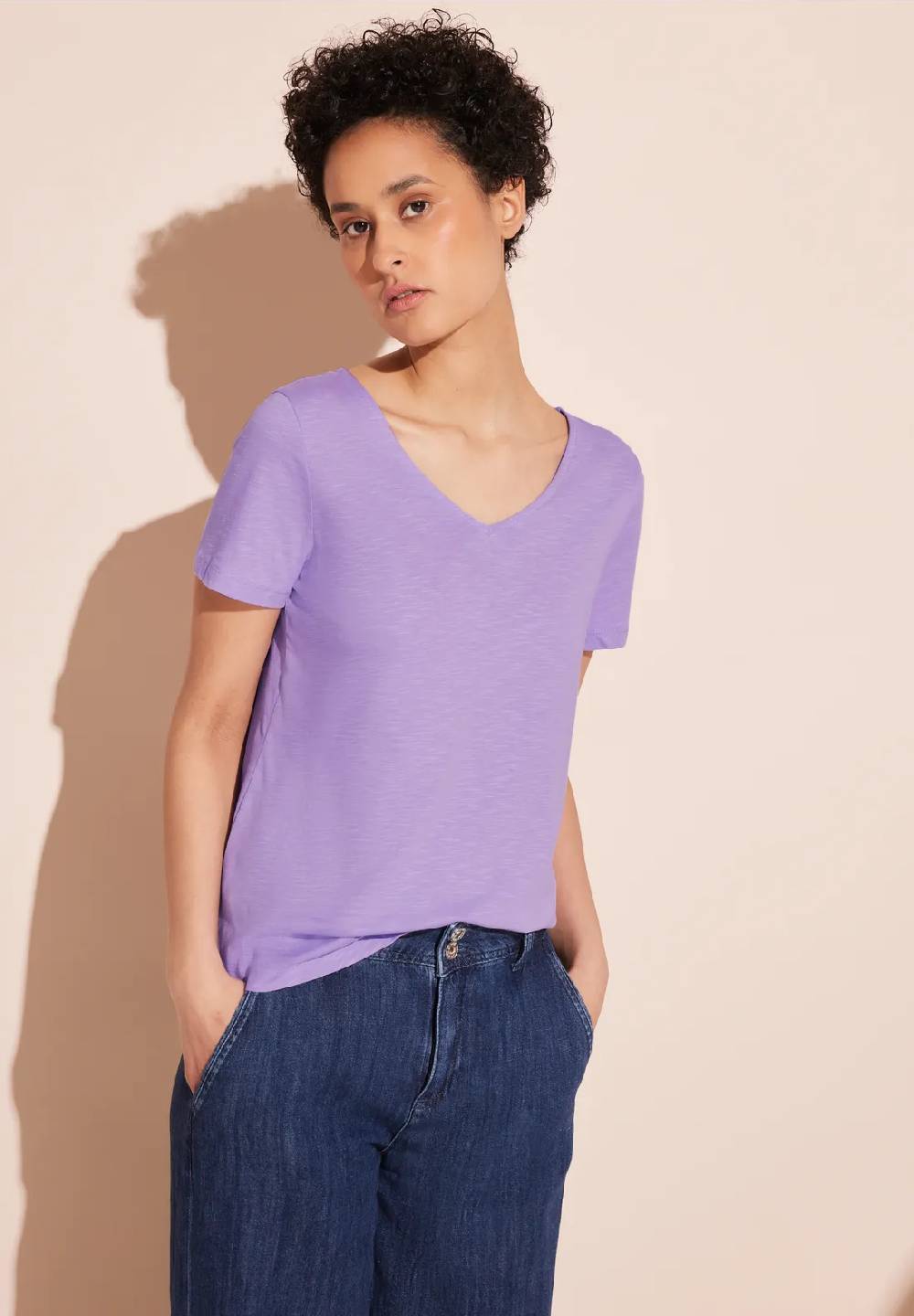 Street One Melange T-Shirt - Style GERDA