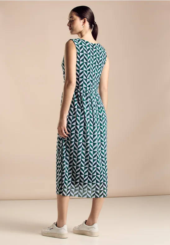 Street One Mesh Kleid Mit Print