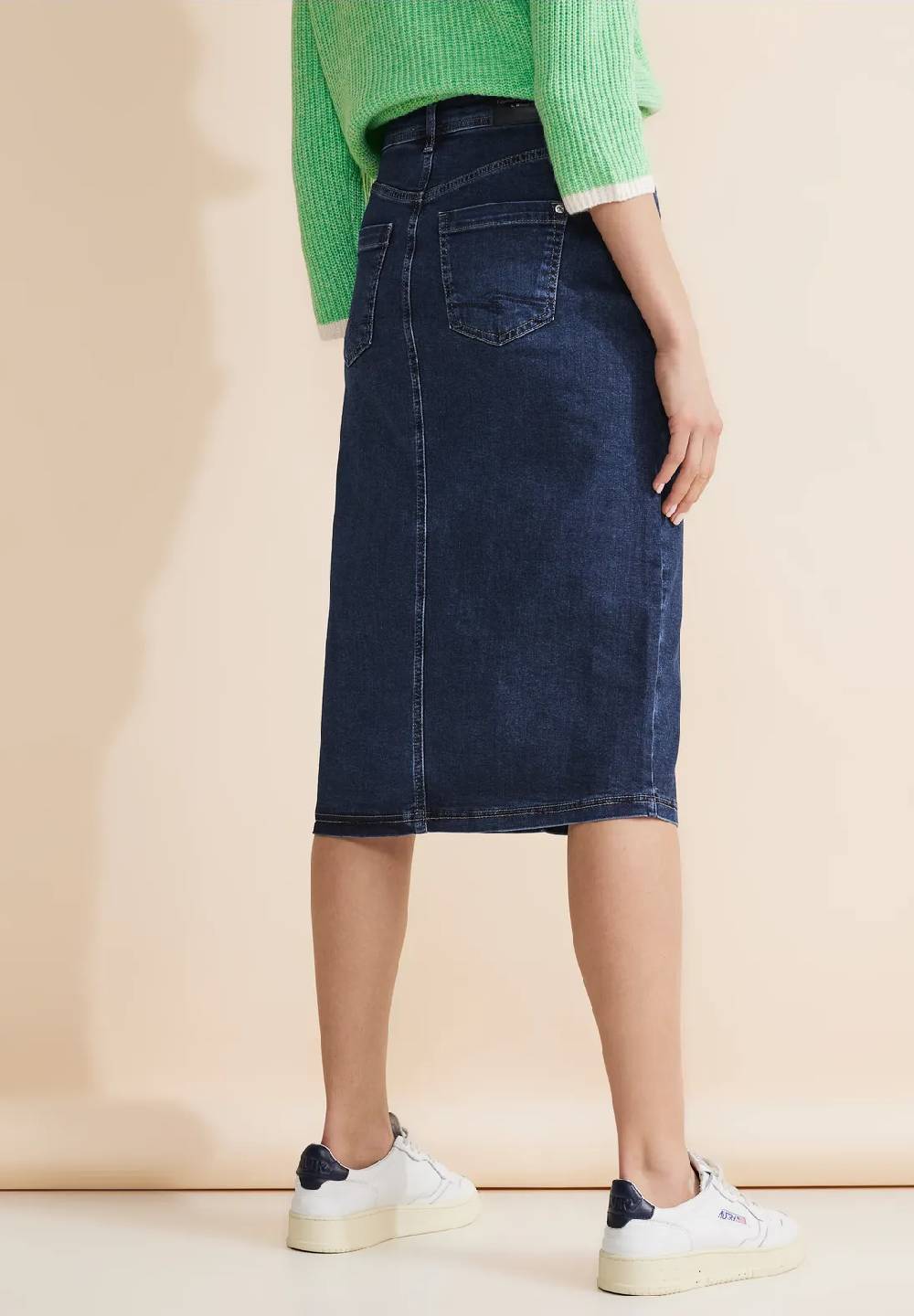 Street One Midi Jeansrock