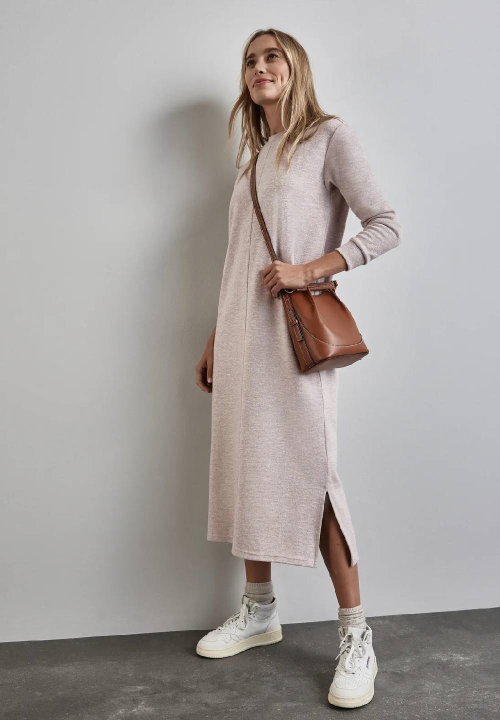 Street One Midi-Strickkleid