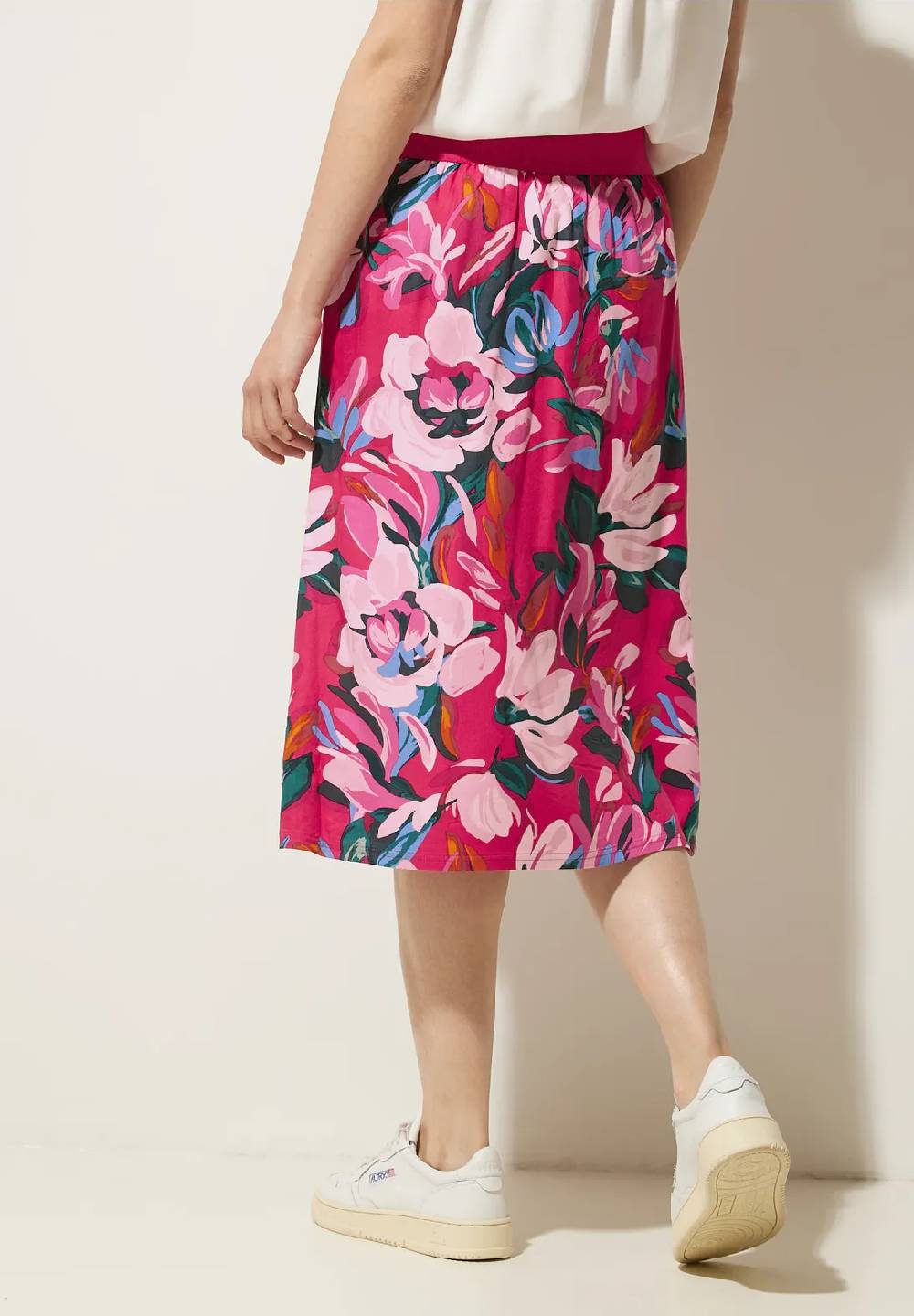 Street One Midi Wickelrock Mit Print