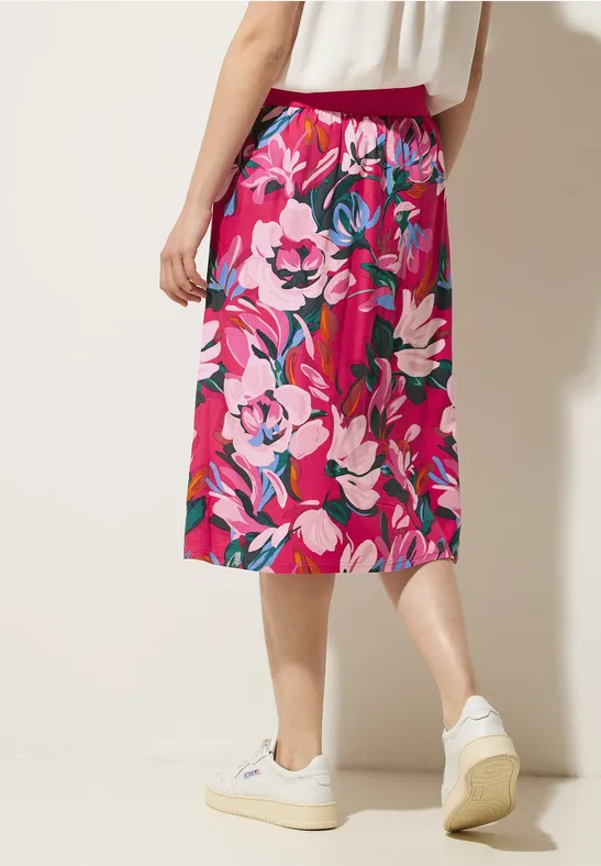 Street One Midi Wickelrock Mit Print
