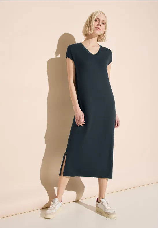 Street One Midikleid In Strickoptik