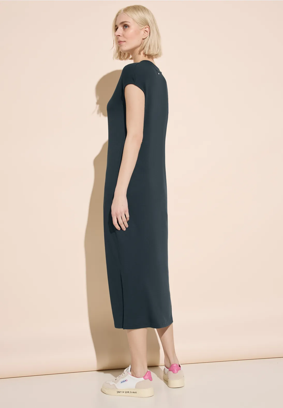 Street One Midikleid In Strickoptik