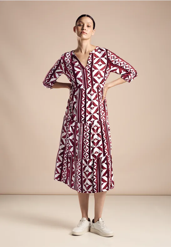 Street One Midikleid Mit Print