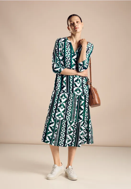 Street One Midikleid Mit Print