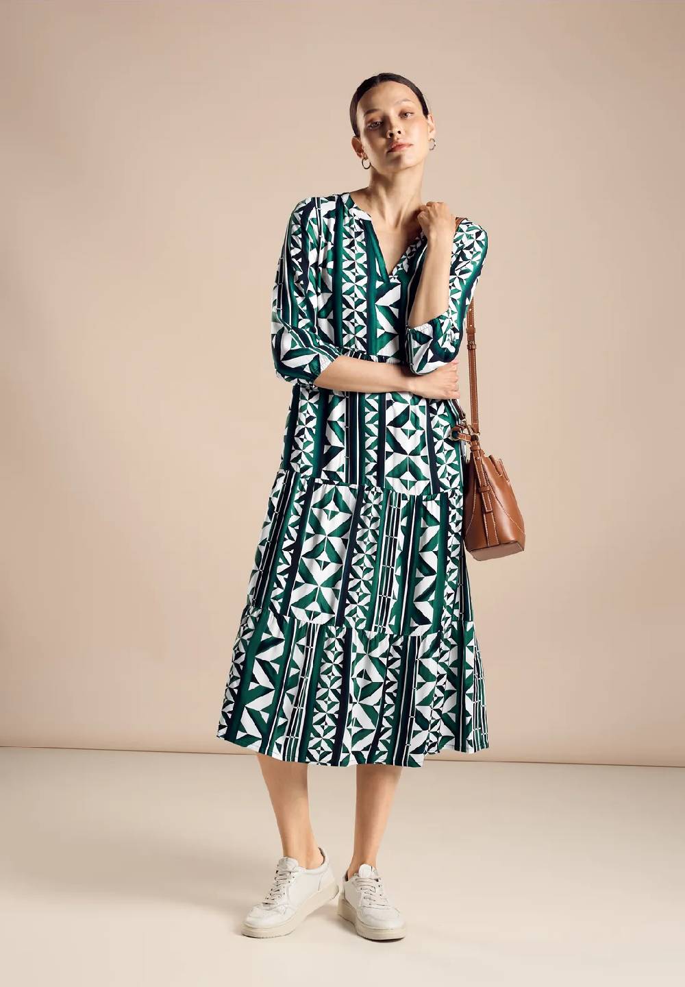 Street One Midikleid Mit Print