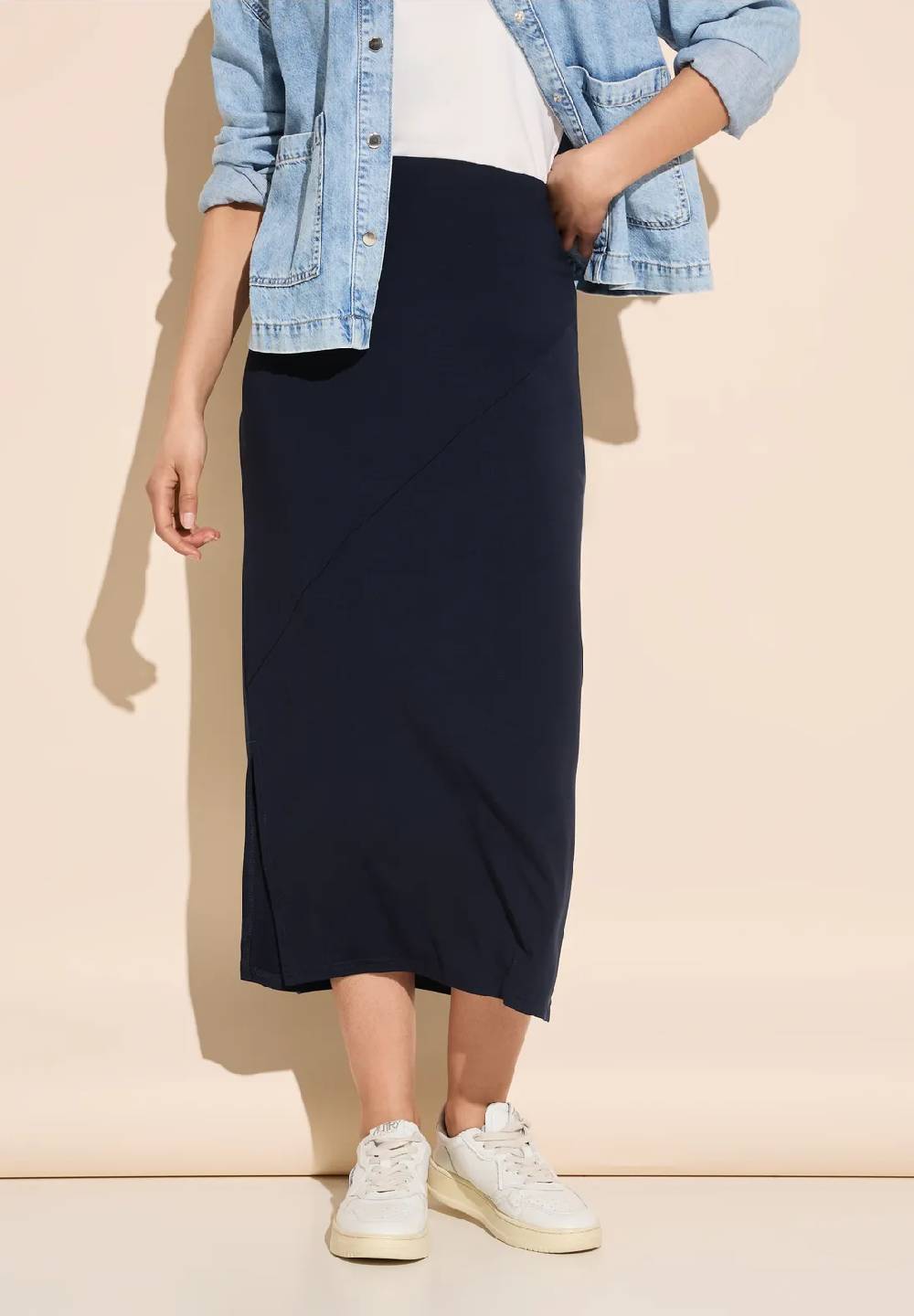 Street One Midirock in Unifarbe - Style PEPICA