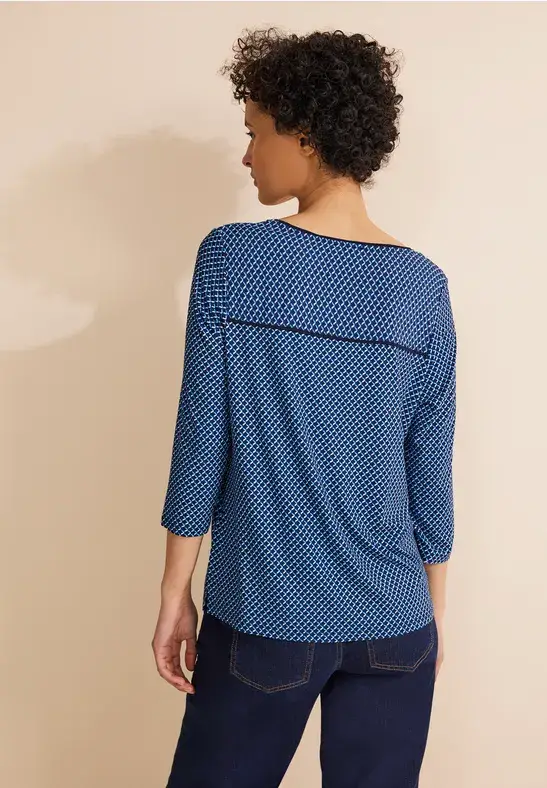 Street One Minimalprint Shirt - Style EVI