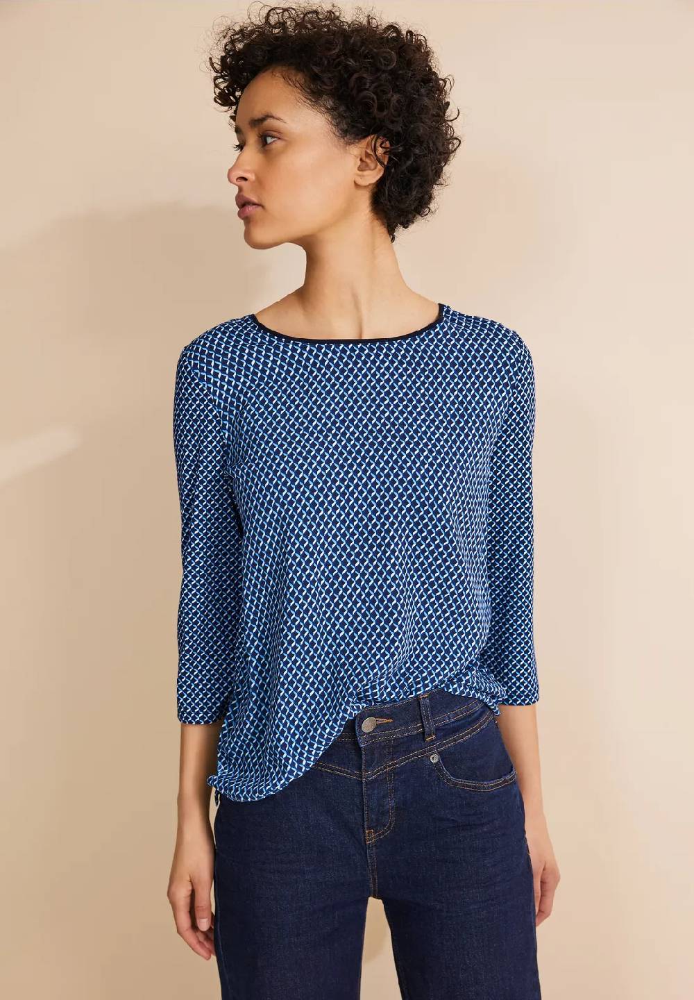 Street One Minimalprint Shirt - Style EVI