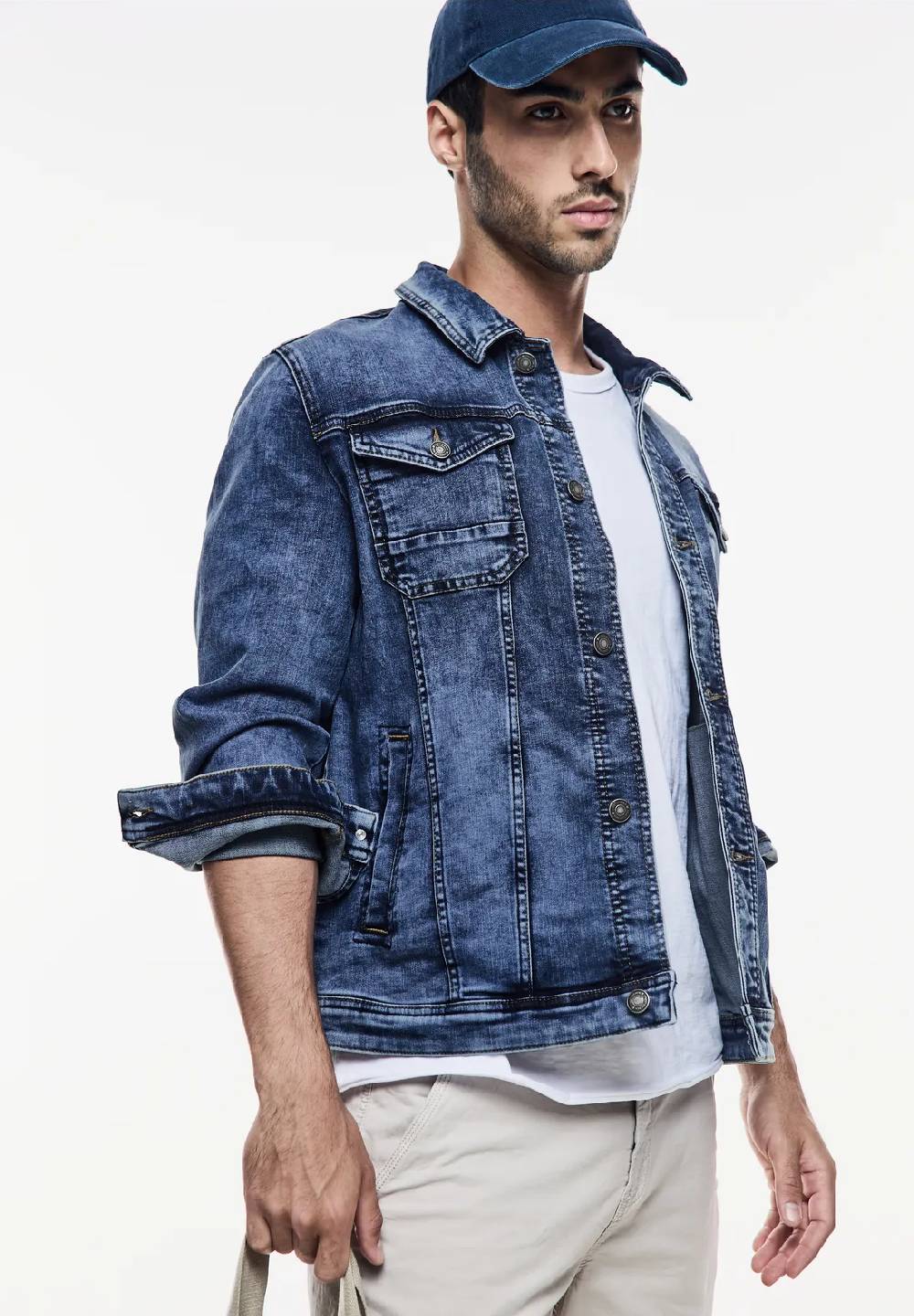 Street One Mittelblaue Jeansjacke