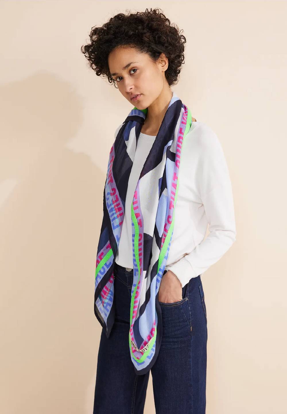 Street One Modal Print Tuch