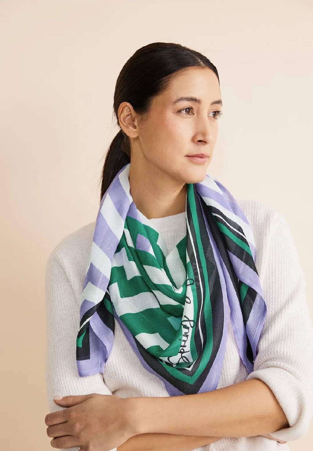 Street One Modal Print Tuch