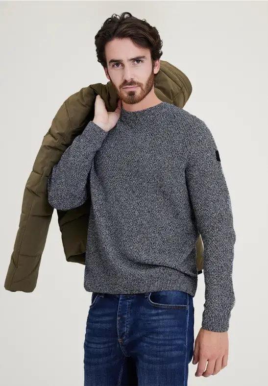 Street One Mouliné Strickpullover