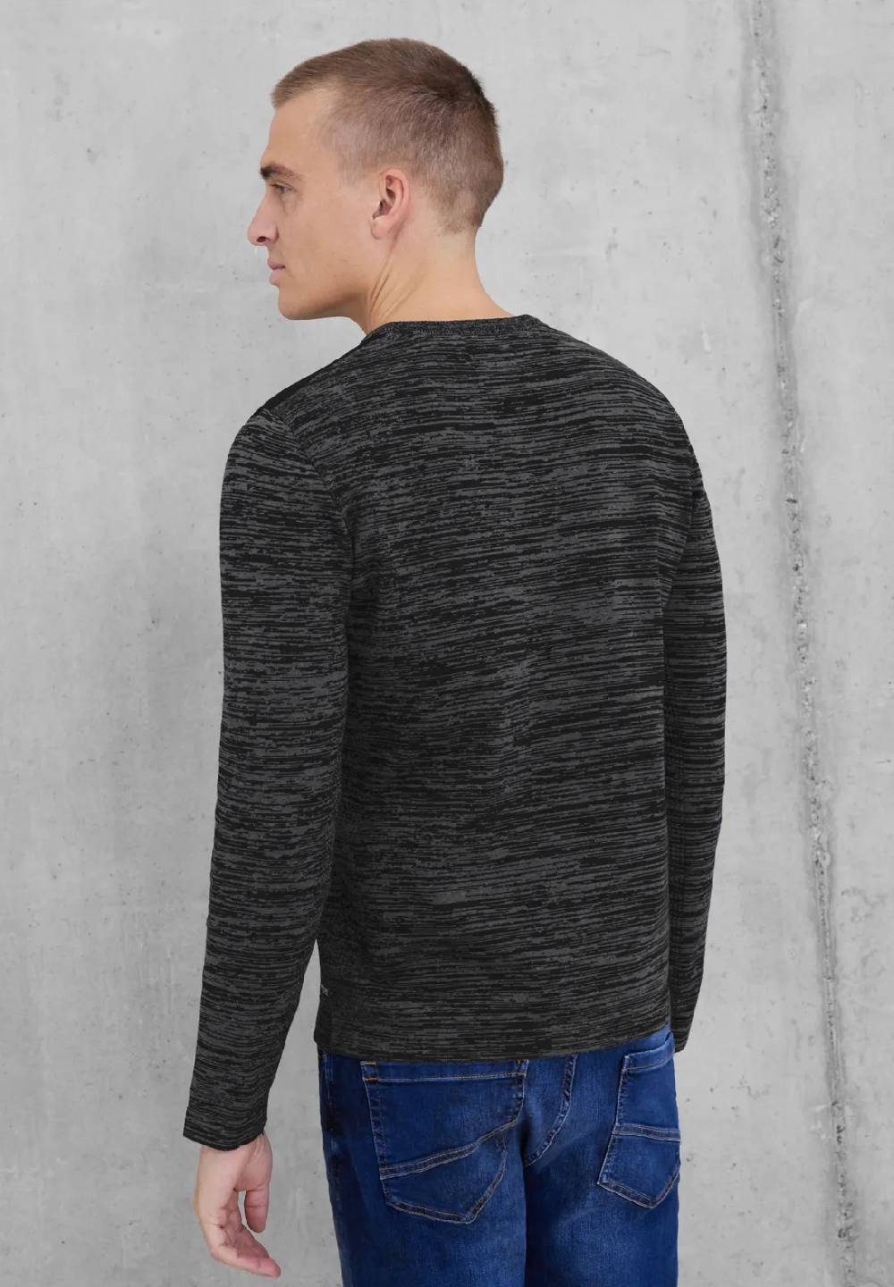 Street One Mouliné Strickpullover