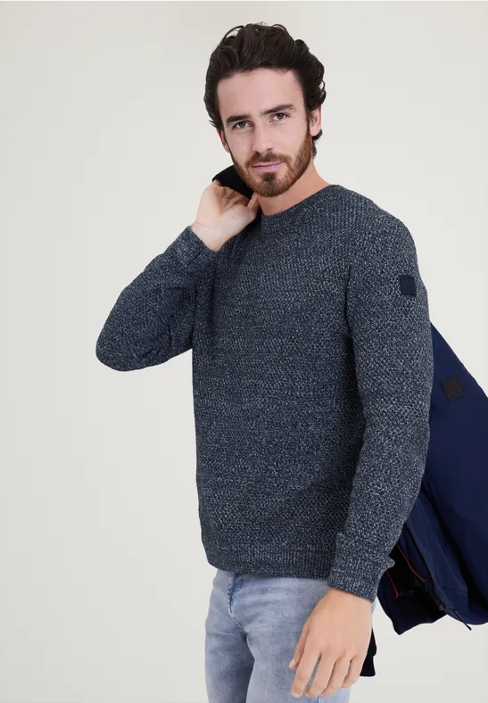 Street One Mouliné Strickpullover