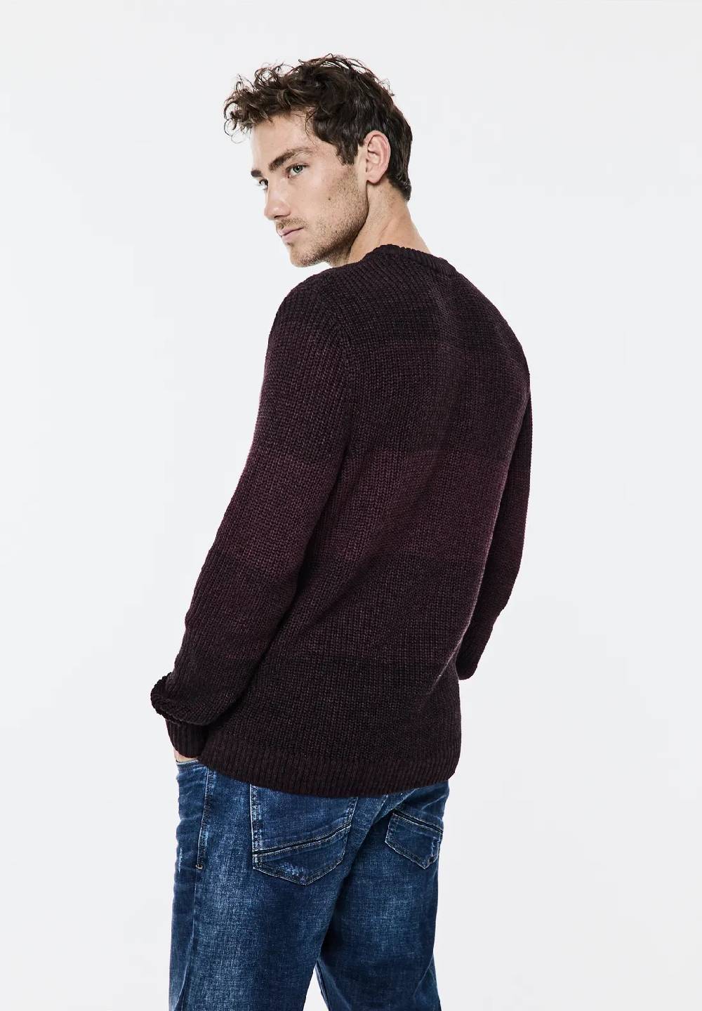 Street One Mouliné Strickpullover