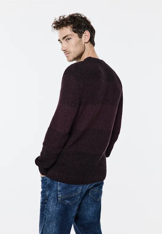 Street One Mouliné Strickpullover