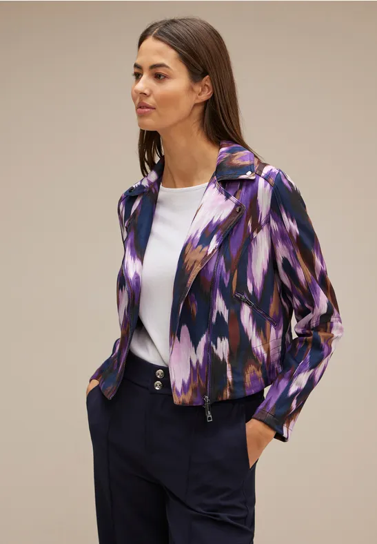 Street One Multicolor Bikerjacke