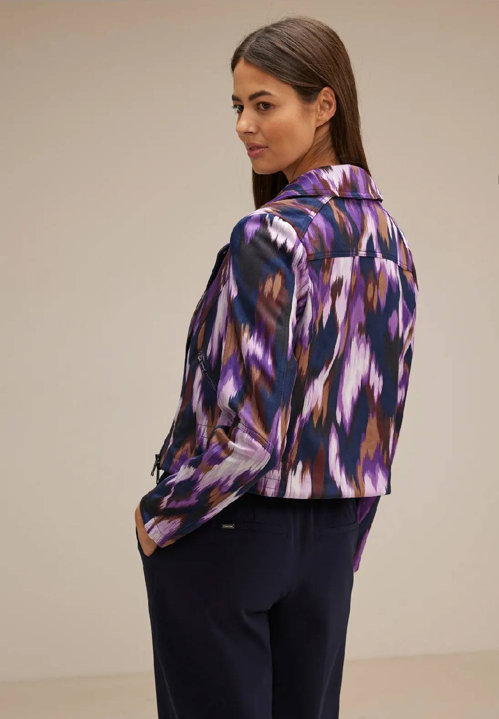 Street One Multicolor Bikerjacke