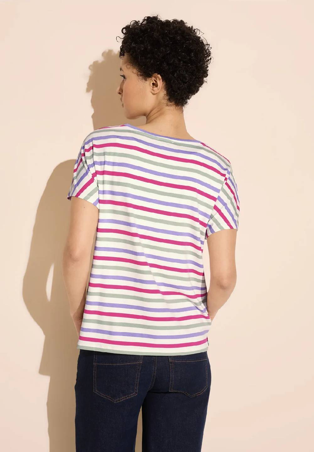 Street One Multicolor Streifen T-Shirt
