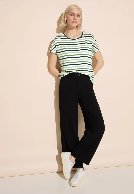 Street One Multicolor Streifen T-Shirt