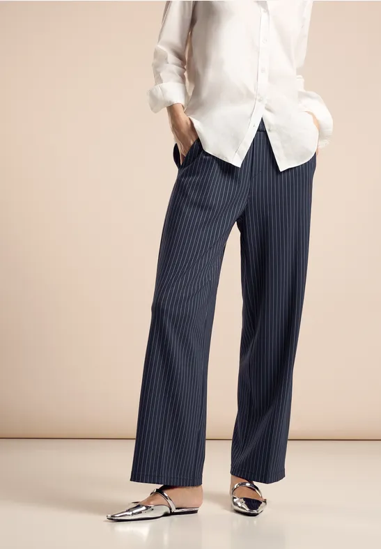 Street One Nadelstreifen-Hose