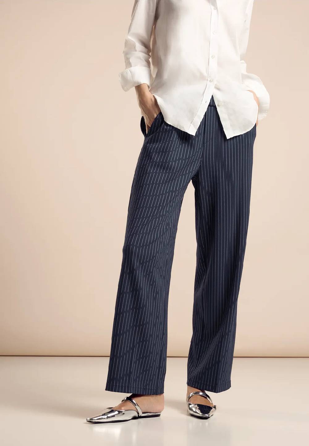 Street One Nadelstreifen-Hose