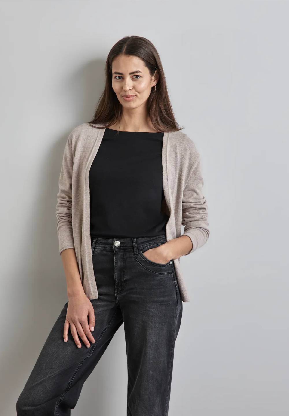 Street One Offene Strickjacke