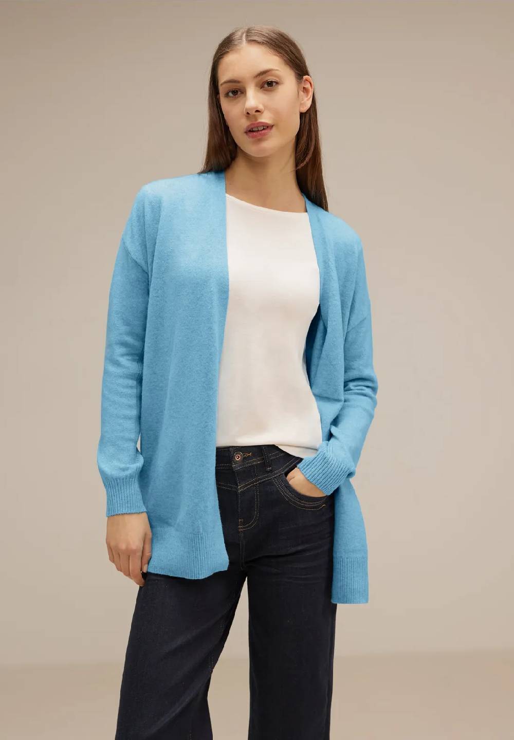 Street One Offener Strickcardigan