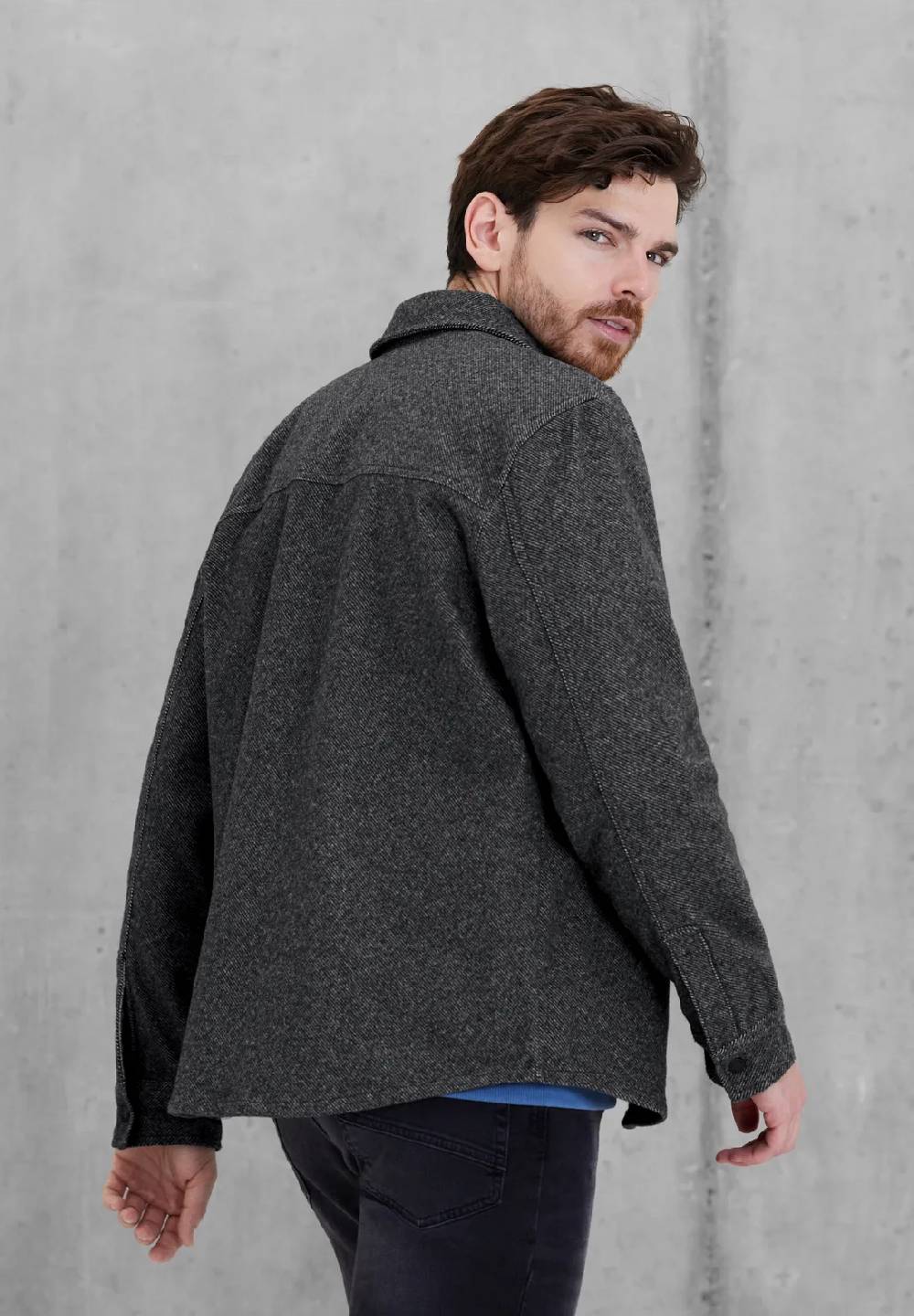 Street One Overshirt In Wolloptik