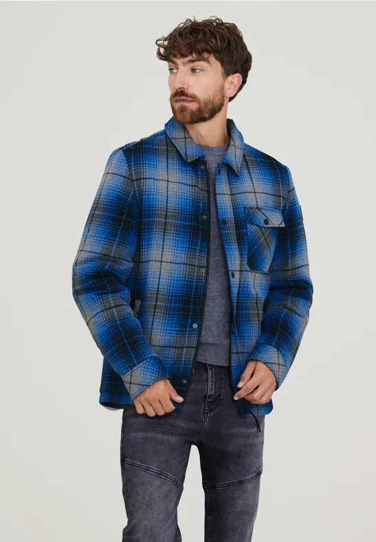 Street One Overshirt Mit Karodessin