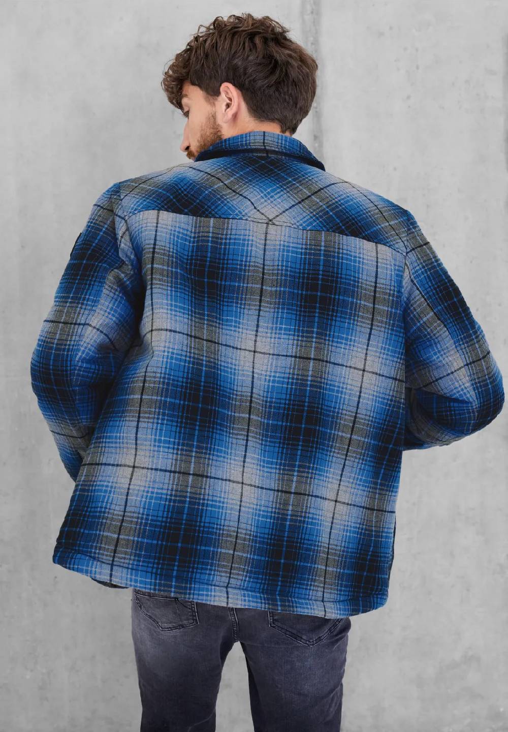 Street One Overshirt Mit Karodessin