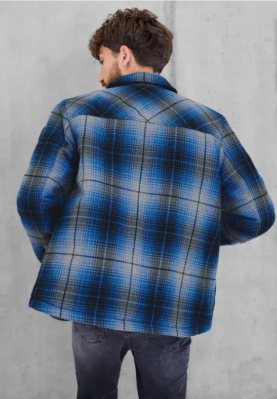 Street One Overshirt Mit Karodessin