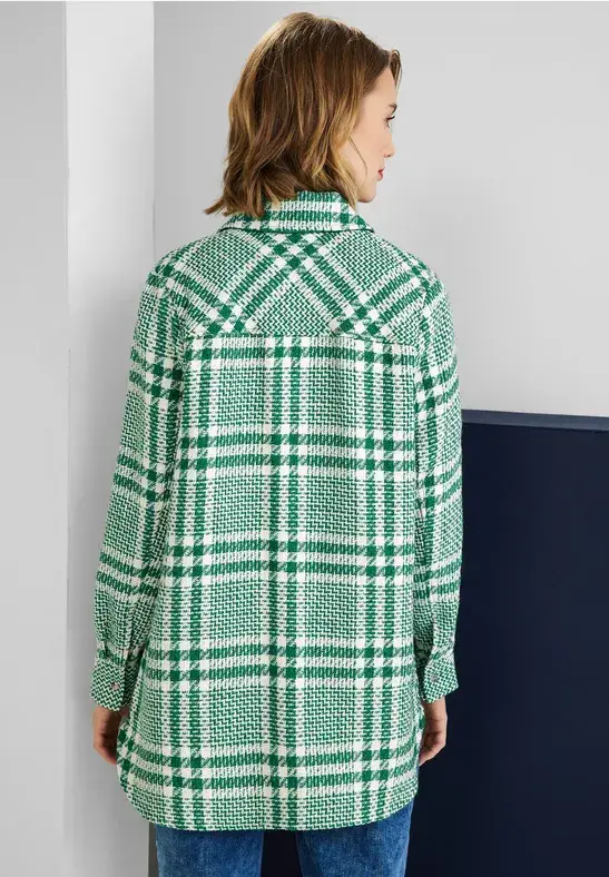 Street One Overshirt Mit Karomuster
