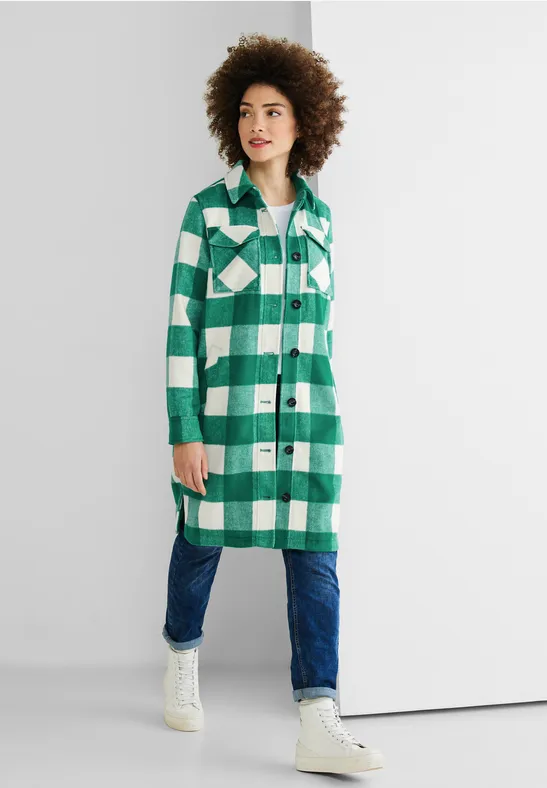 Street One Overshirt Mit Karomuster