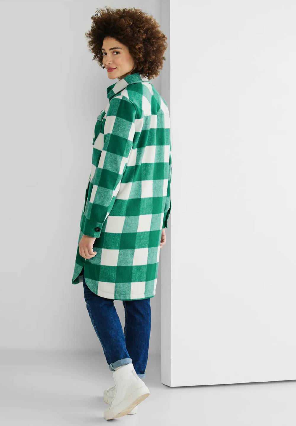 Street One Overshirt Mit Karomuster
