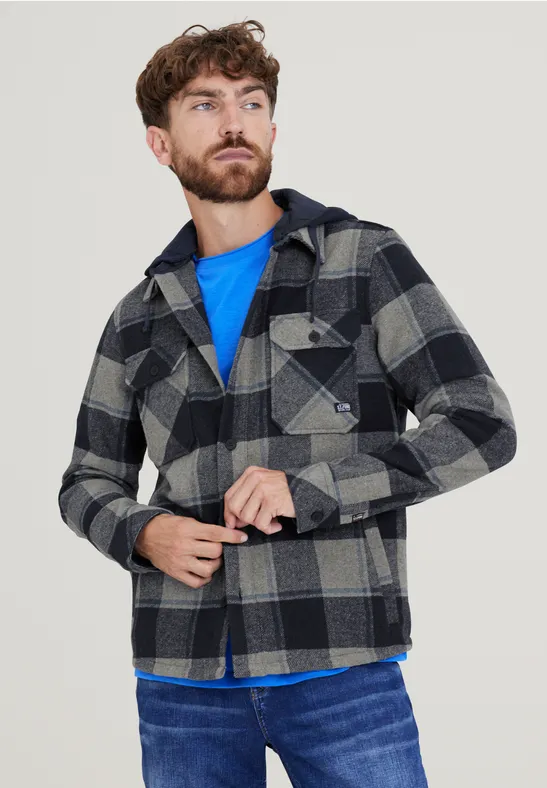 Street One Overshirt Mit Sweatkapuze