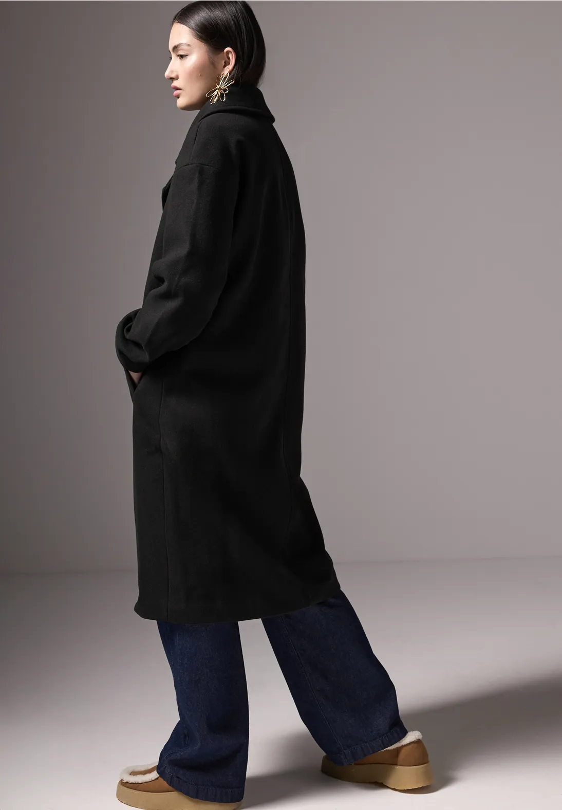 Street One Oversized Revers-Mantel